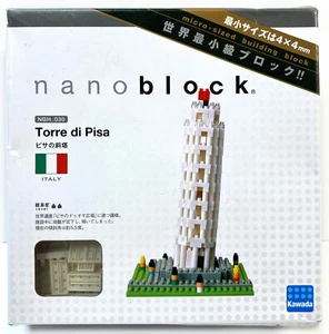 Nanoblock Leaning Tower of Pisa – NBH_030 – Kawada Micro-Building Set – Japan - Picture 1 of 10