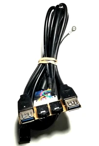 ANTEC VSK3000/VSK4000 U3 FRONT PORT ASSEMBLY WITH 2 X USB 3.0 / AUDIO - Picture 1 of 2