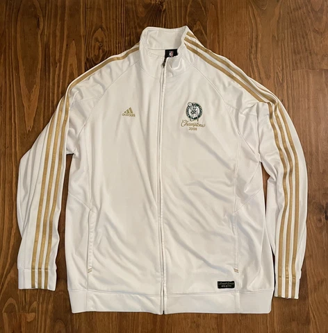 ☘️2008 BOSTON CELTICS Adidas Champions Jacket Championship Xl Jersey Nike shirt Cover