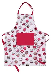 Cotton Womens Apron for Kitchen Grilling Baking with Pockets & Adjustable Str... - Picture 1 of 7