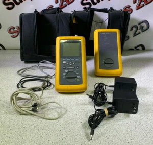 Fluke DSP-100 LAN CableMeter & DSP-SR Smart Remote w/ Accessories - Picture 1 of 12