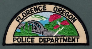 Florence Oregon Police Patch - Bild 1 von 1