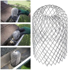 1/4/10Pcs Roof Gutter Guard Filters Downpipe Stop Leaf Drains Filter Strainer AU - Picture 1 of 10