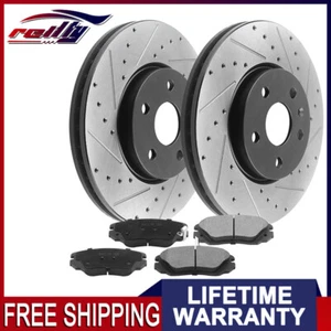 Front Brake Rotors Ceramic Pads for Chevy Malibu Equinox Impala 2014 - 2020 - Bild 1 von 9