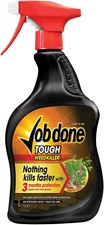 Job Done 86600140 Tough Weedkiller, Weedkiller Protects for 3 Months, 1L,