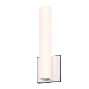 Sonneman Tubo Slim 12" LED Sconce, Polished Chrome and White - 2440-01-FT - Picture 1 of 1