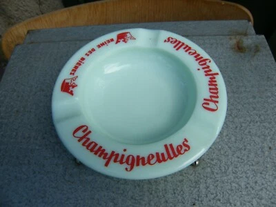 Cendrier Opaline Verte Bière Champigneulles Reine des Bières - Photo 1/2