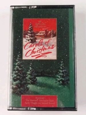 Christmas Holiday Music Carols of Christmas (Cassette) 1989 Hallmark TESTED — 第 1/4 张图片