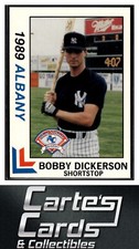 Bobby Dickerson 1989 Best Albany-Colonie Yankees #16  New York