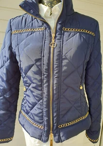 ROBERTO JUST CAVALLI JACKE S DUNKELBLAU/STEPP/NYLON DAMEN NEW UVP649,- - Bild 1 von 15