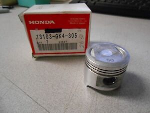 NOS Honda OEM OS .50 Piston Kit Incomplete 88-99 Z50 1988 ZB50 13103-GK4-305
