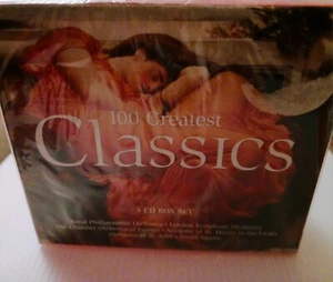 100 Greatest Classics, Various Composers  - 5 CD  Box set, sealed pack - Picture 1 of 7