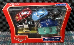 DISNEY PIXAR CARS MEET AT FLO'S SUPERCHARGED 7 FIGURE SET MATTEL NEW SEALED - Picture 1 of 18