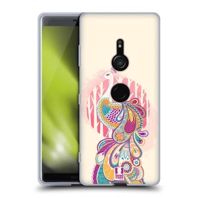 FUNDA HEAD CASE DESIGNS PAISLEY PAVO REAL GEL SUAVE PARA TELÉFONOS SONY 1 Foto 1 de 4