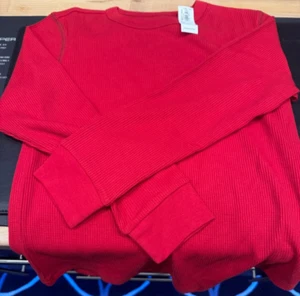 Brand New w/ Tags - Gap Boys Red Long sleeve shirt - Size Medium (8) - Picture 1 of 5