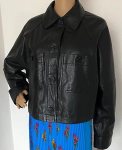 Marc O'Polo Lederjacke Lammleder Oversize kurz leicht Gr. 36 Neu - Bild 1 von 2