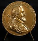Médaille 1970 Henri IV Henricus IIII Duo Protegit Unus 1598 Dieu nous protège ;