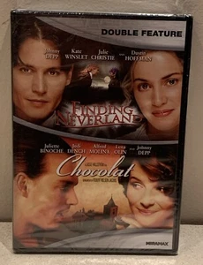 Finding Neverland & Chocolat Double Feature DVD.  Johnny Depp.  NEW ~ Sealed - Picture 1 of 4
