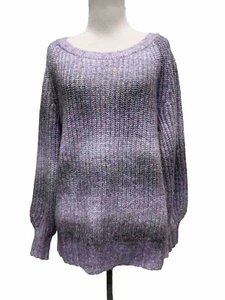 GAP Damen Gr. S lila strukturierter Pullover mit Rundhalsausschnitt - Bild 1 von 5
