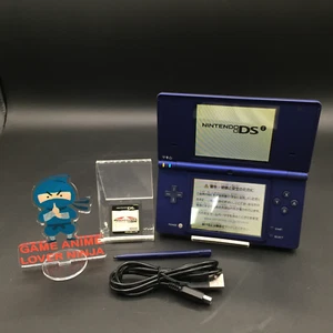 Consola Nintendo DSi Azul Metálico Cargador Stylus Portátil Japonés Japón Probado - Imagen 1 de 20