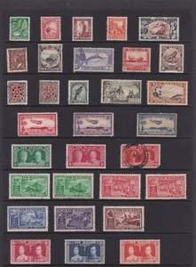 NEW ZEALAND.... Collection of 5 sets m/u 1935-37 (cv $120) - Picture 1 of 1