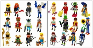 PLAYMOBIL FI?URES SERIE 18 - 19  70369  70370  70565 70566 new in opened bag - Picture 1 of 49