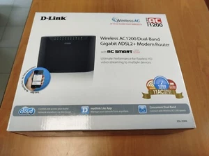 Modem Router - D-Link Wireless AC 1200 Dual-Band VDSL/ADSL - Foto 1 di 1