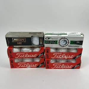 Titleist Golf Balls DT 90, Top Elite D2 - Lot Of 6 Sleeves (18 Balls Total) - Picture 1 of 7