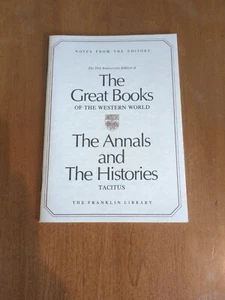 Franklin Library Notes From The Editors Tacitus The Annals and The Histories - Bild 1 von 3
