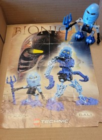 LEGO Bionicle 8543 Turaga Nokama w/ Instructions, No Rubber Bands