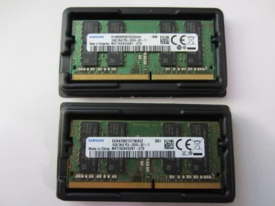 Samsung 32GB DDR4  PC4-21300 Memory Modules (2 x 16GB DDR4 Modules) - Image 1 of 4