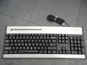 Acer Multimedia Keyboard Black USB Office Business Style KU-0355 - Picture 1 of 6