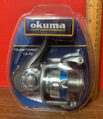 Okuma Cascade CA-40 Spin Casting Fishing Reel NOS FS - Image 1 of 4