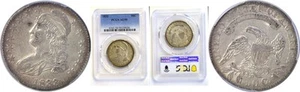 1833 50C Bust Half Dollar PCGS AU-50 - Picture 1 of 3