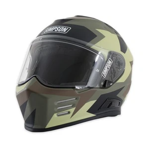 Casco Simpson Motorcycle GBDXSCOM Ghost Bandit - Adulto XS - Comanche - Imagen 1 de 12