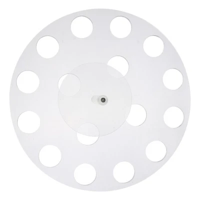 Espositore per gelato in acrilico trasparente da 16 fori (trasparente) - Immagine 1 di 4