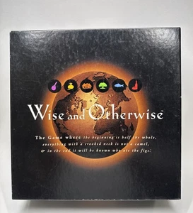 Weise und sonst Brettspiel KOMPLETT EUC 1997 Bluffen Familienspiel Party Wort - Bild 1 von 5