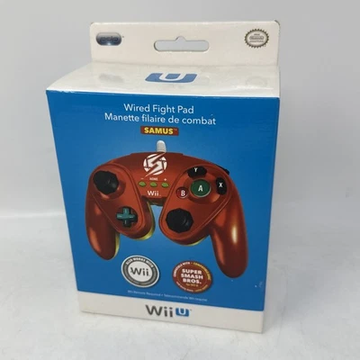 Samus Pdp Wired Fight Pad (Nintendo Wii U) NEW Sealed - Image 1 of 4