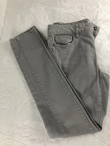 DKNY Jeans Pants Womens 4 Gray Soho Skinny Stretch Denim Zip Fly Five Pocket - Picture 1 of 9