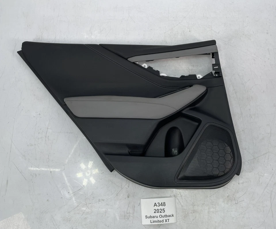 ✅ 24-25 OEM Subaru Outback XT LTD traseira esquerda porta lateral preta 5k - Imagem 1 de 4