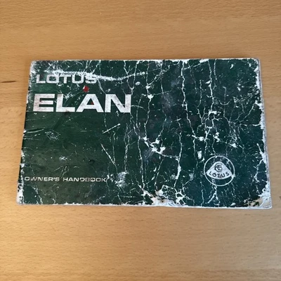 Lotus Elan Owners Handbook.    Baby Elan.  Original & Lotus 1967 Magazine  — 第 1/4 张图片