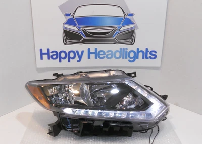 Right RH Halogen Headlight w/LED For 2014-2016 Nissan Rogue TYC 20-9541-00-9 - Image 1 of 4