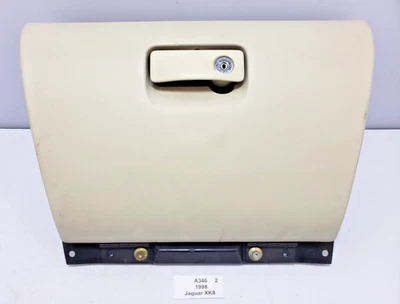 ✅ 1997-2006 OEM Jaguar XK8 XKR Guantera Compartimento Borde Marfil NED Foto 1 de 4