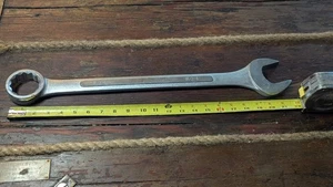 Chrome Box End Open End Combination Wrench 1 7/8", 12 point, 22" Long Unbrande - Picture 1 of 11