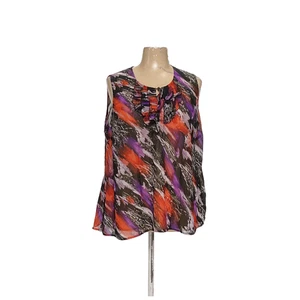 Mehrfarbige Bluse von Lane Bryant, Größe 26 - Bild 1 von 3