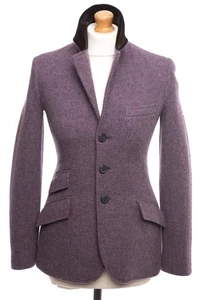 RALPH LAUREN WOLLE TWEED JACKE ITALY MADE US 2/4 EU 32/34 XS/XXS NEUWERTIG - Bild 1 von 10