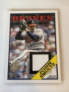 2023 Topps John Smoltz 1988 35th Anniversary Relics Series One Jersey #88R-JS - Picture 1 of 2