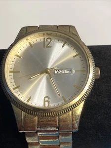 Watch Men’s Gold Tone FMDPU156. New Battery Running Well! - Picture 1 of 10