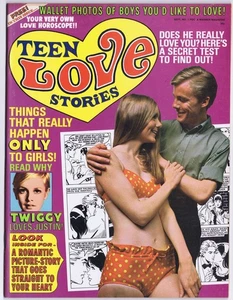 TEEN LOVE STORIES #1 US Comic Mag 1967 Warren Publ. - Imagen 1 de 1