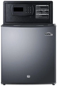 Summit MBSAFE 18"W 1.6 Cu. Ft. Compact Freezerless Refrigerator - Stainless - Picture 1 of 6